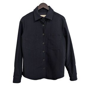 Archival Todd Magill Los Angeles Mens Navy Cotton Heavyweight Twill Shirt Jacket